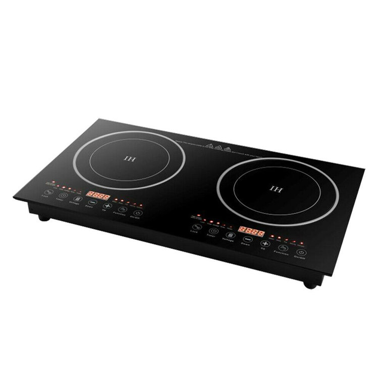 FUNTEN New Induction Cooktop Countertop Dual Cooker 2 BurnerStove Hot